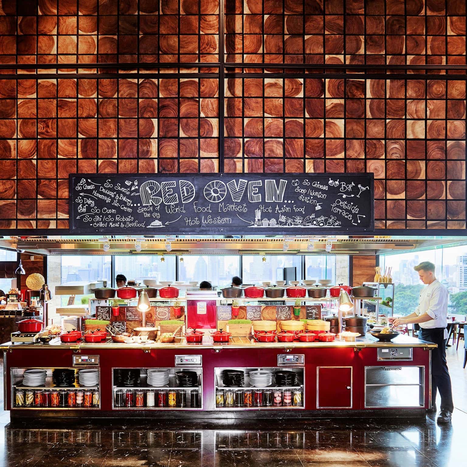 red oven so sofitel bangkok thailand