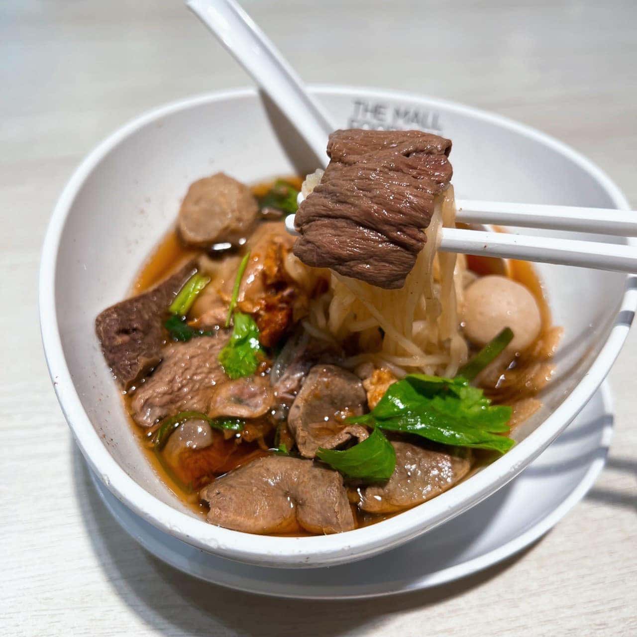 nai soie beef noodle thailand