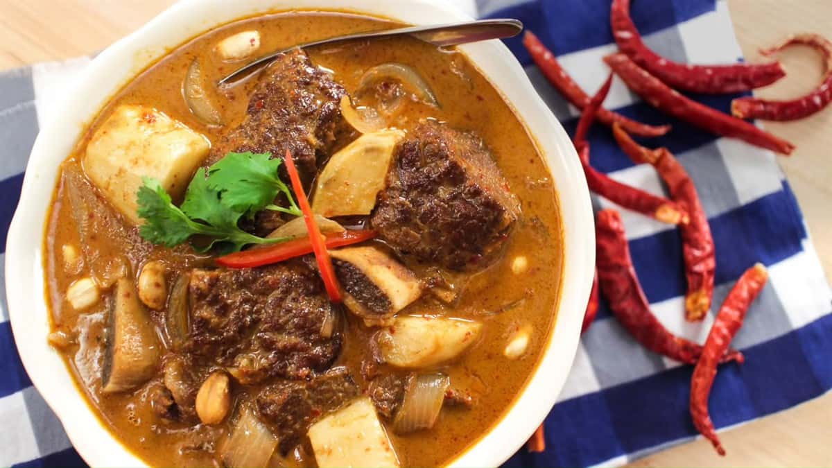 ca ri massaman phuket thai lan