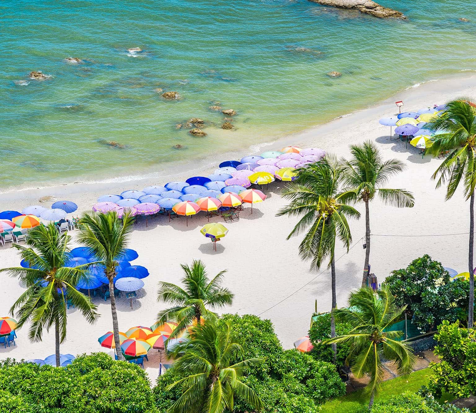 hua hin beach thailand
