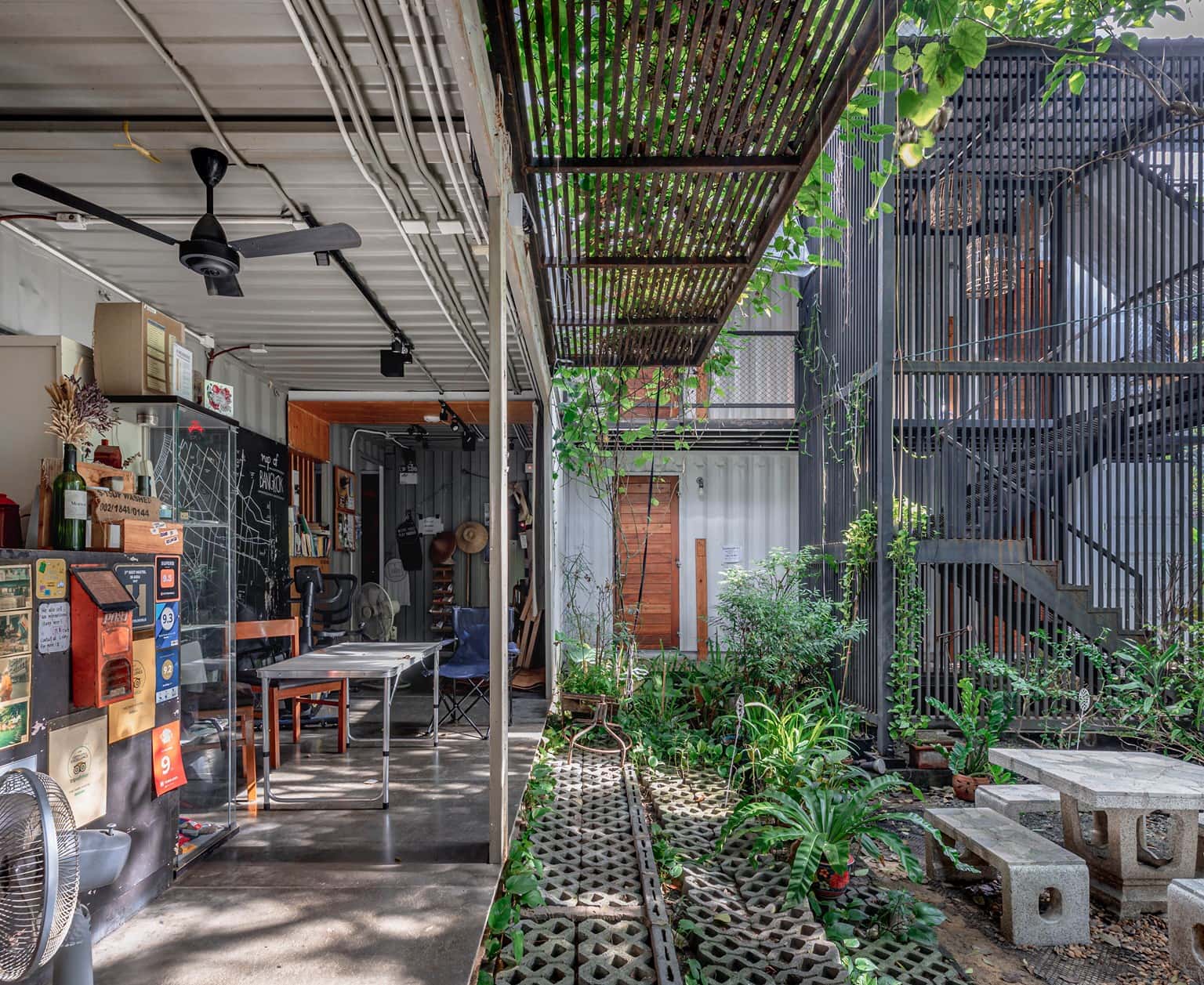 the yard hostel bangkok thailand