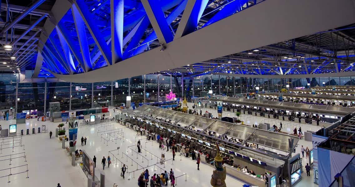 san bay suvarnabhumi thailand