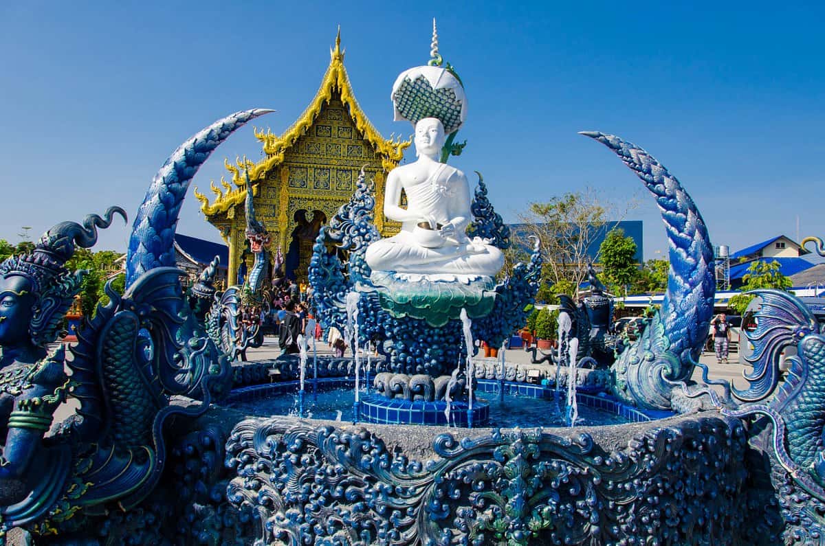 blue temple wat rong seur ten