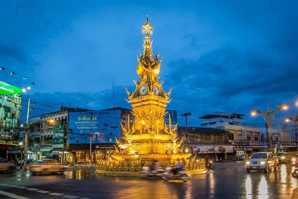 clock tower chiang rai