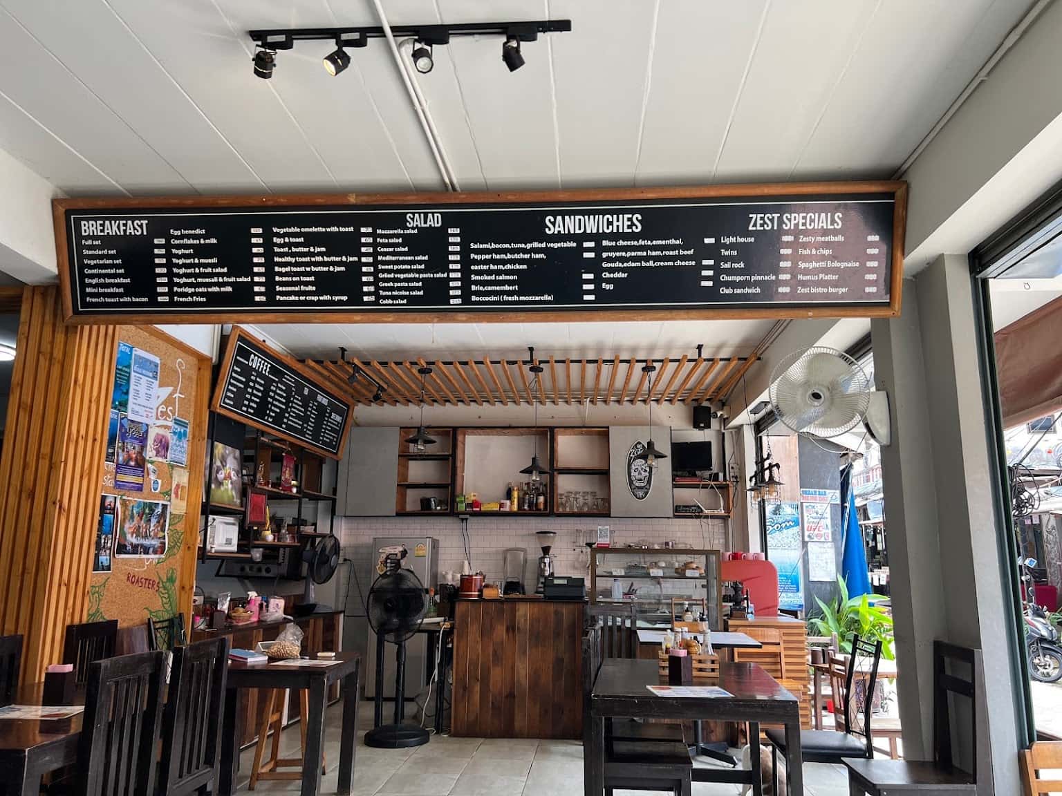 zest bakery coffee house thailand