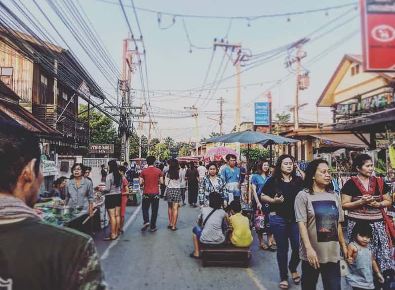 saturday night market thailand