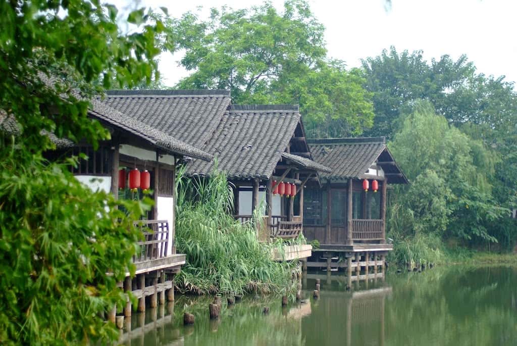 cong vien dam lay xixi hang chau trung quoc 
