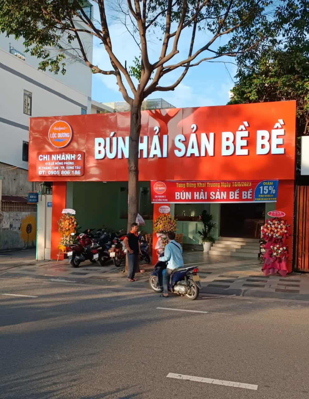 bun hai san be be vung tau