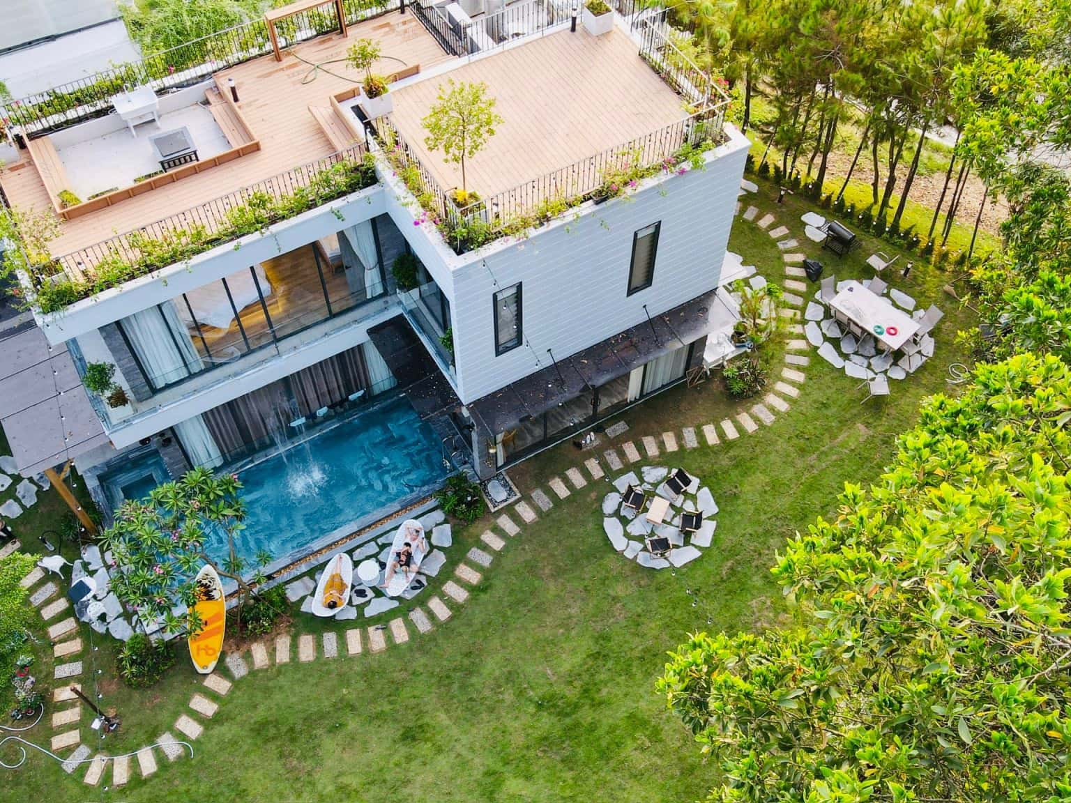 Top 15 biệt thự villa Venus Flamingo Đại Lải view đẹp, có bể bơi riêng 