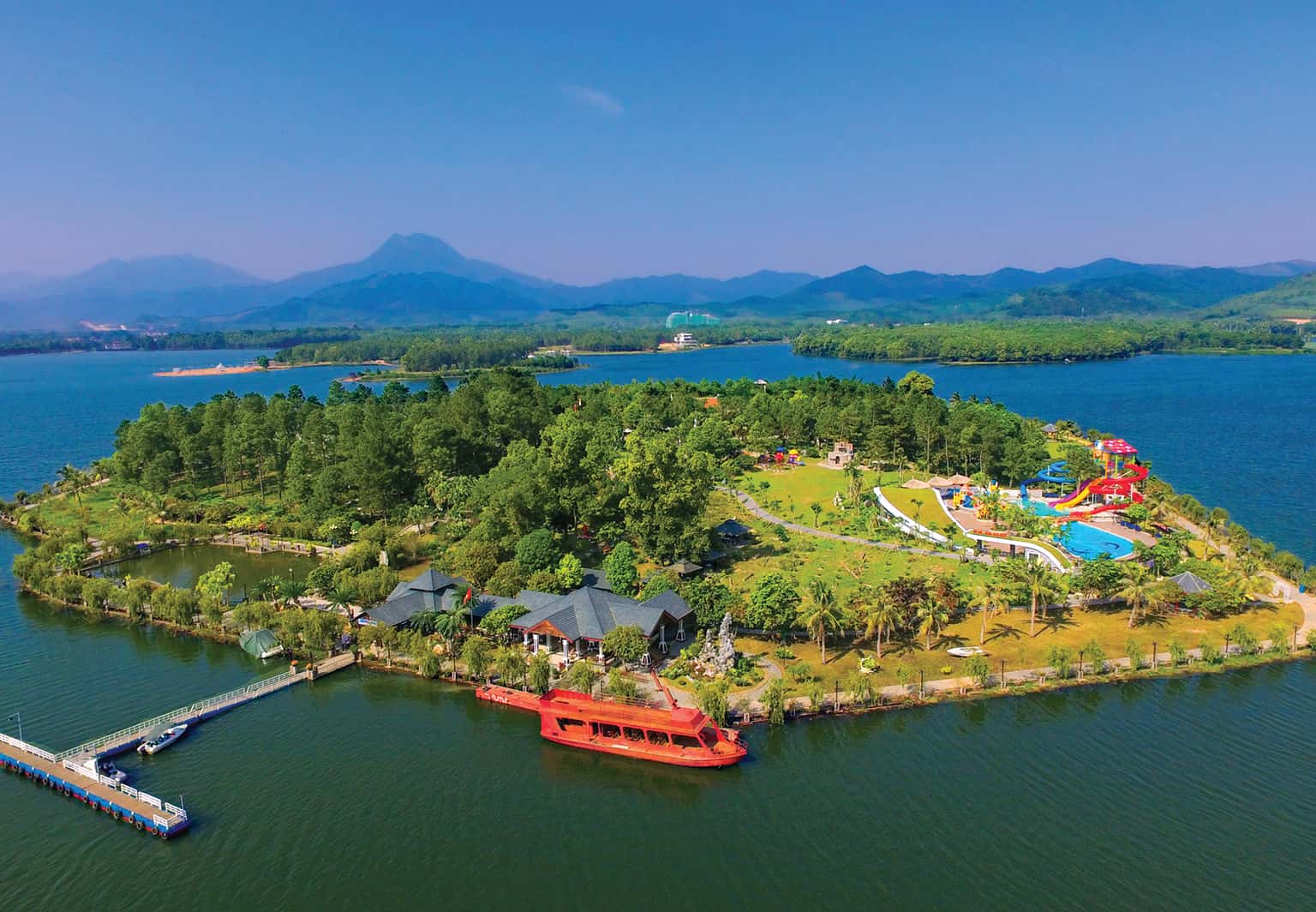 Khu câu cá Flamingo Đại Lải