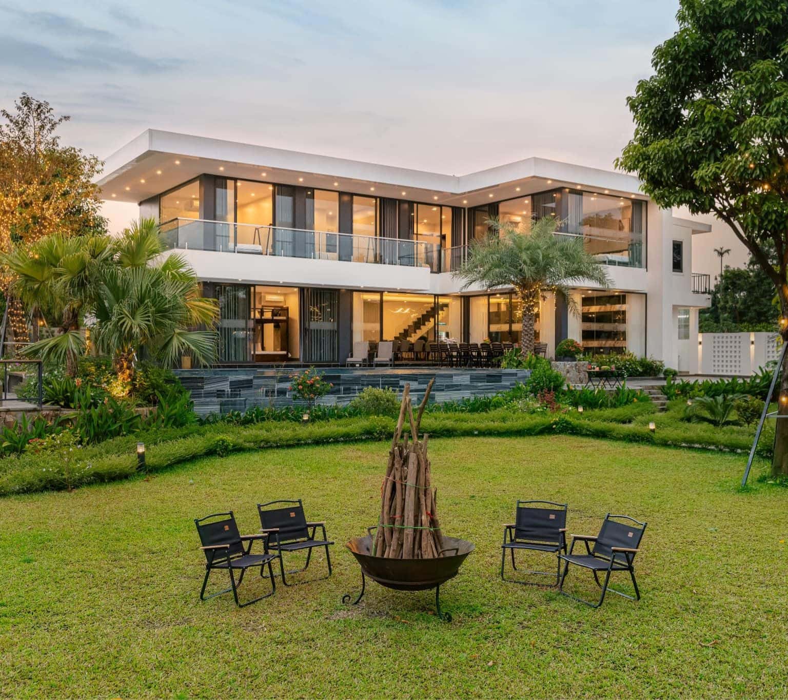 Top 30 biệt thự villa Ba Vì bể bơi riêng, sân vườn rộng