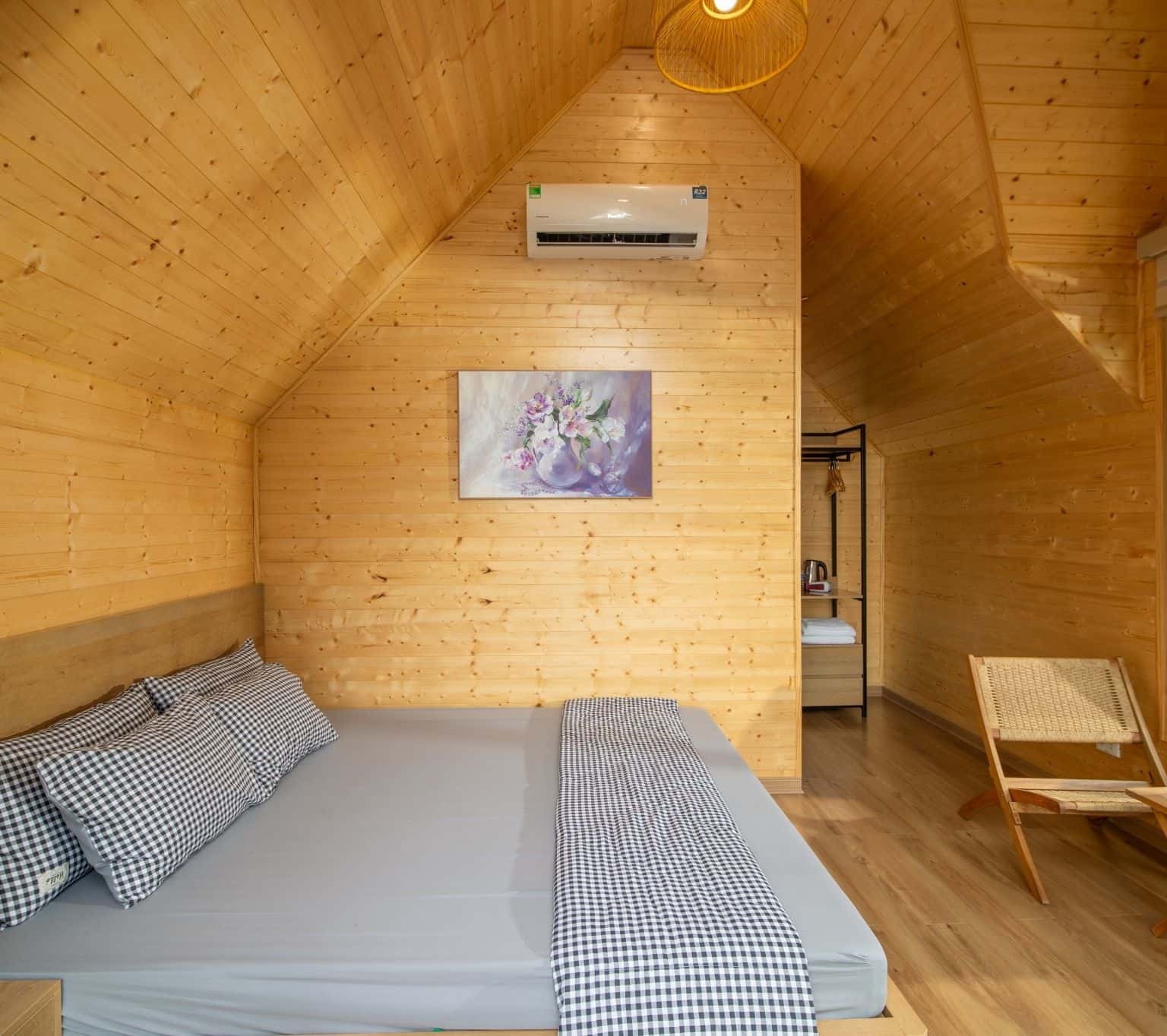 Pine Room 1 with pine forest view