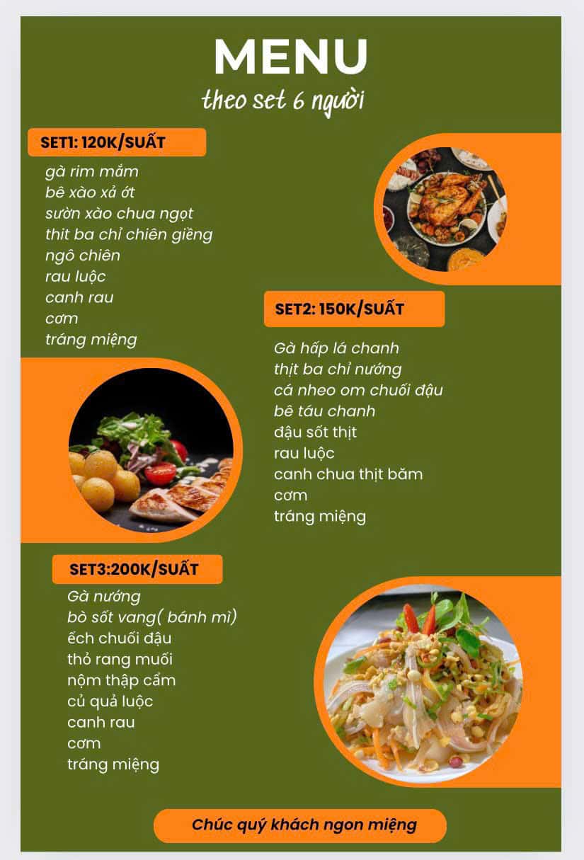 Menu combo