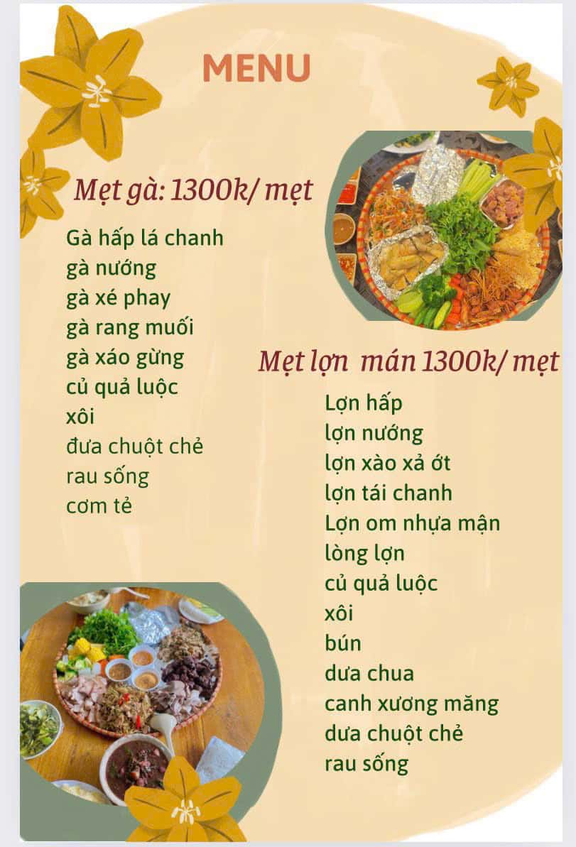 Menu combo