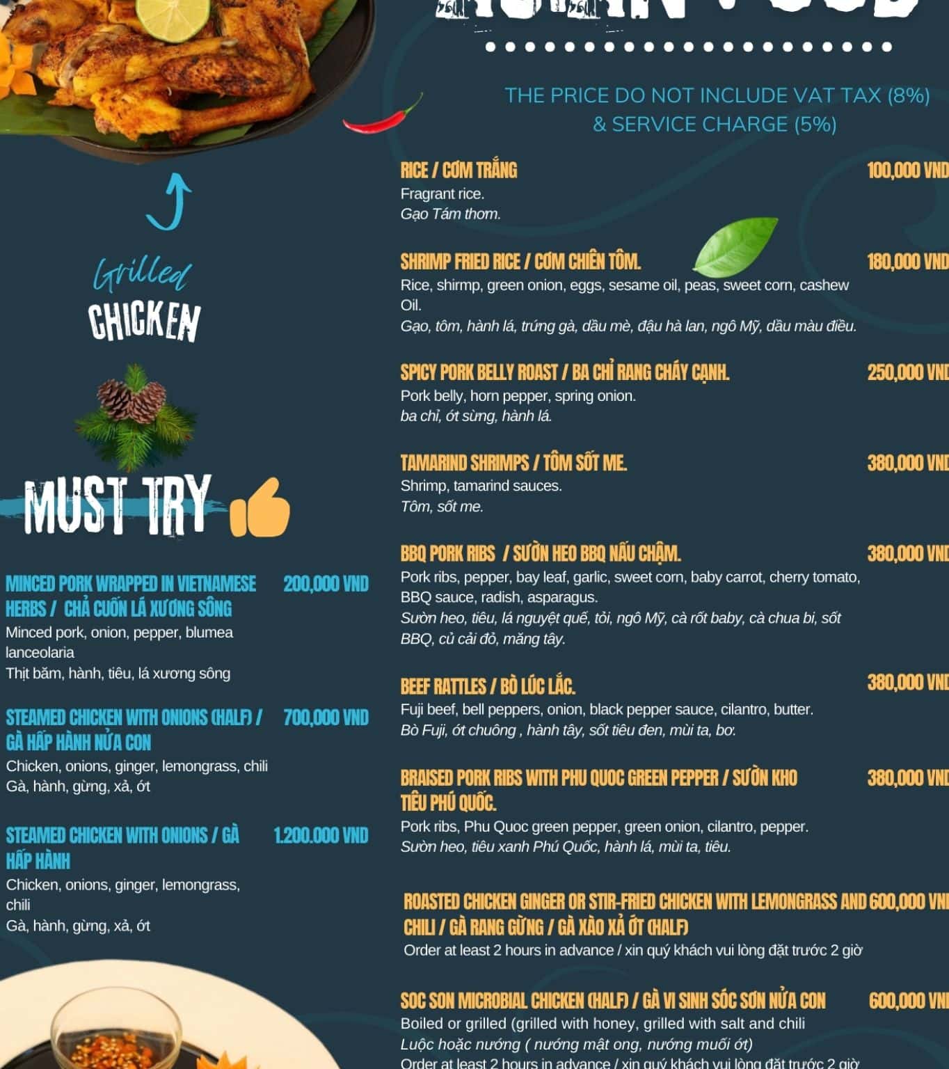 European, Asian, Italian cuisine