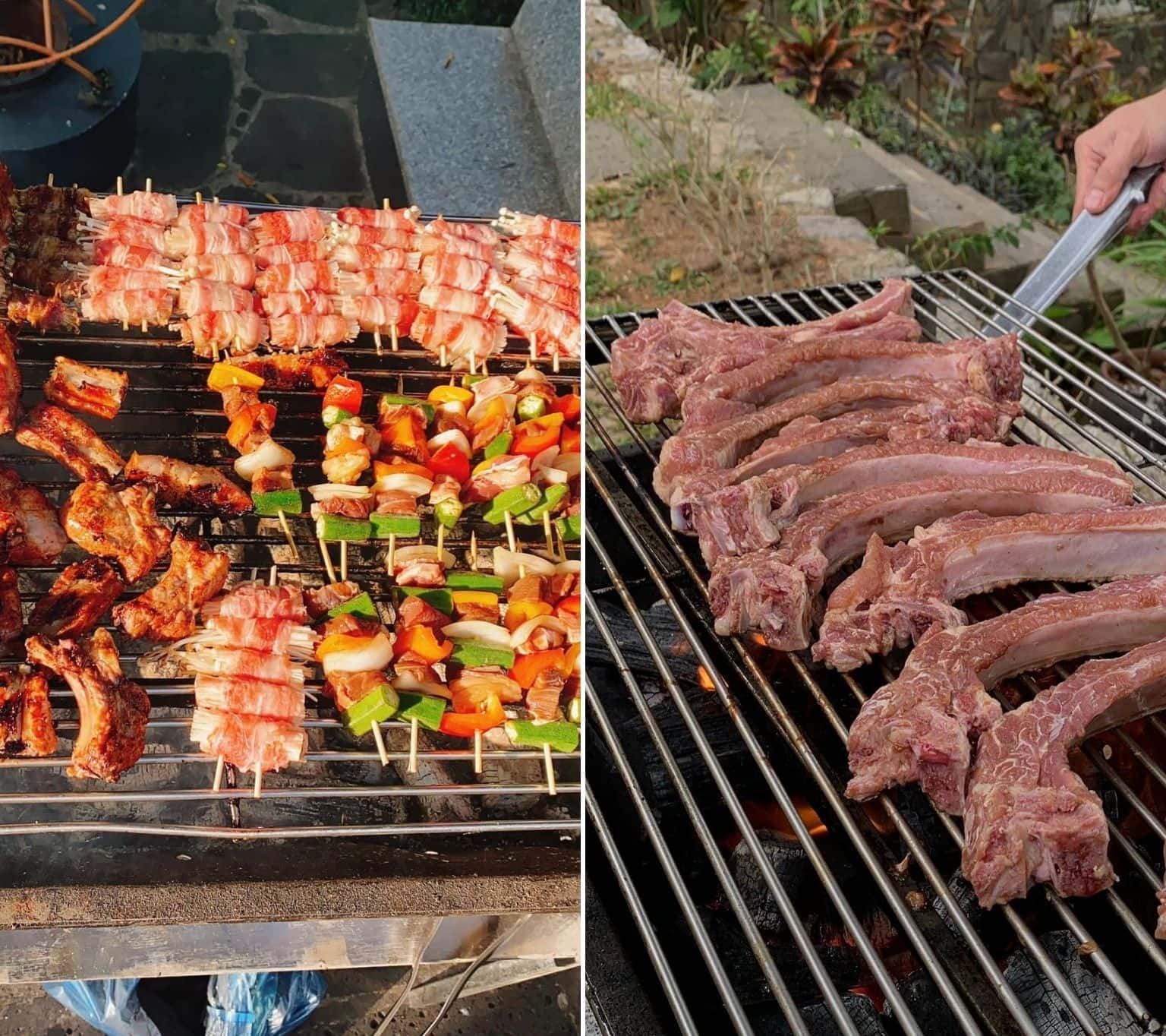 Khu BBQ ngoài trời