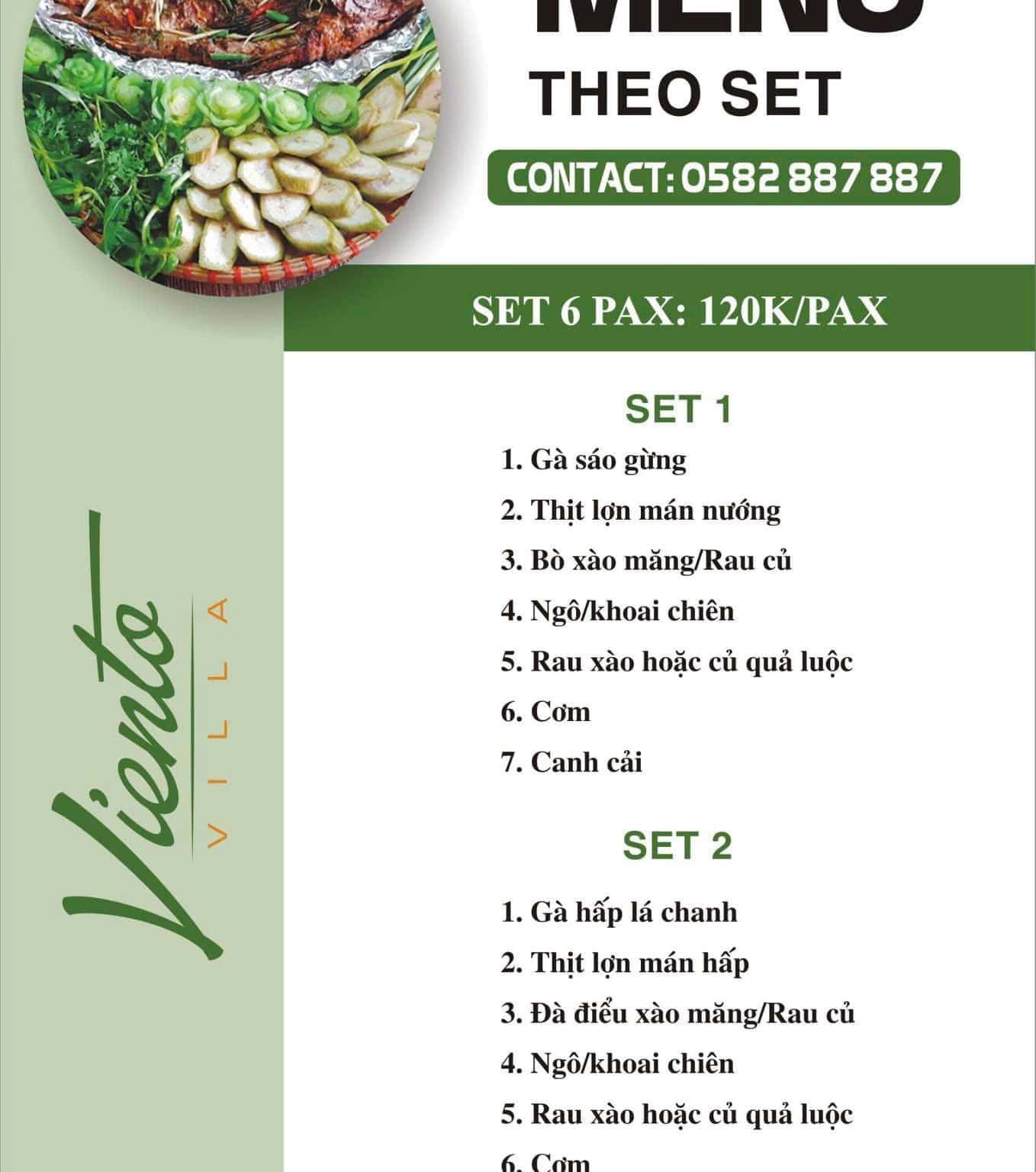 Menu set