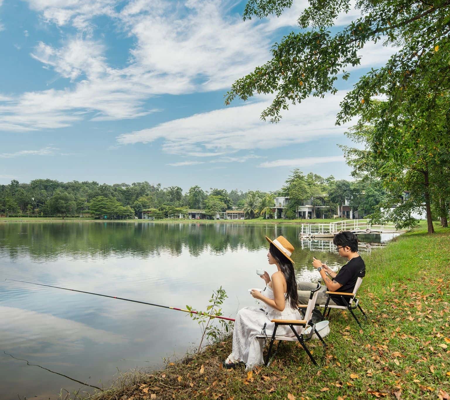 Bách Thanh Lake view