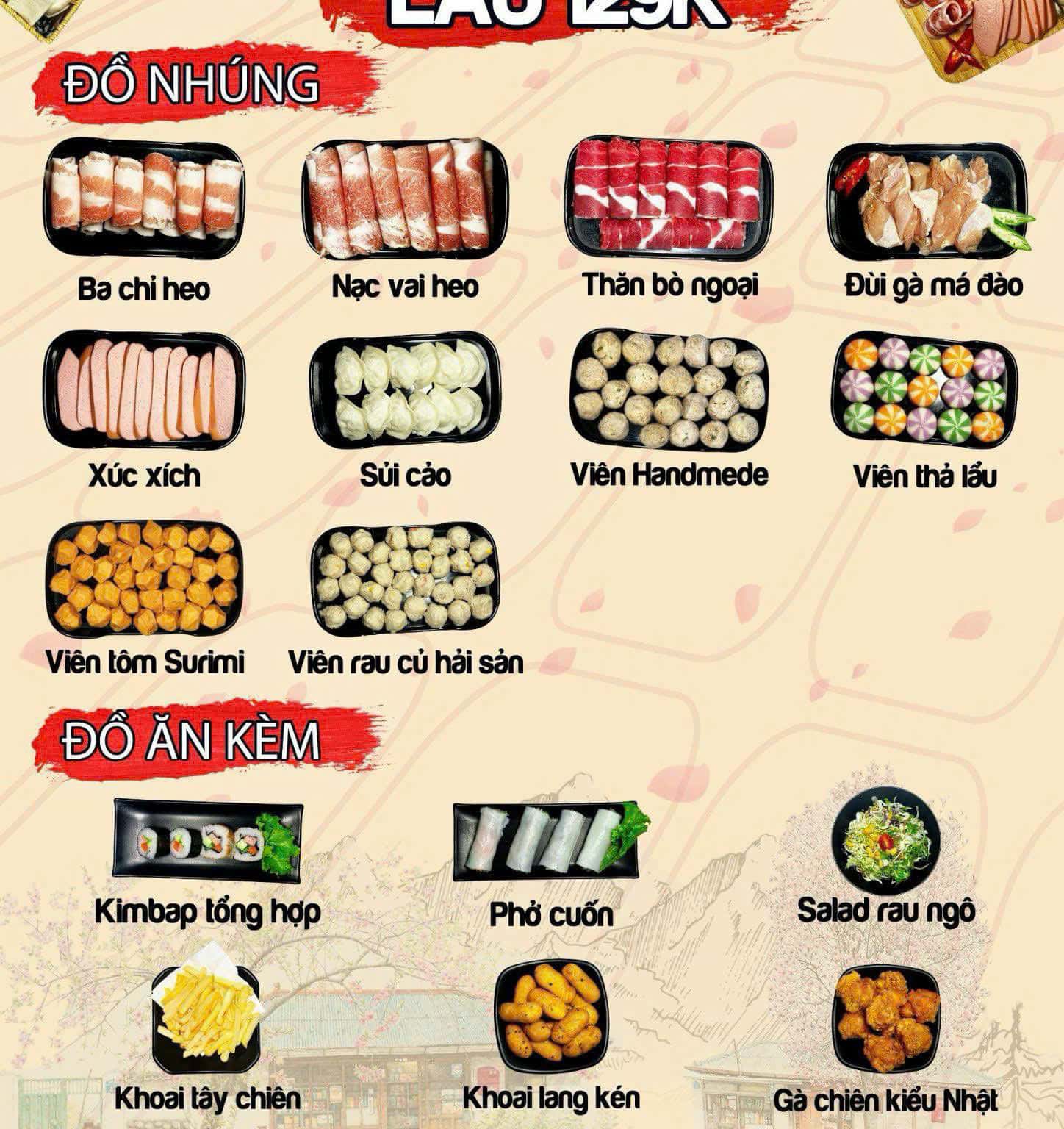 BBQ & hot pot buffet
