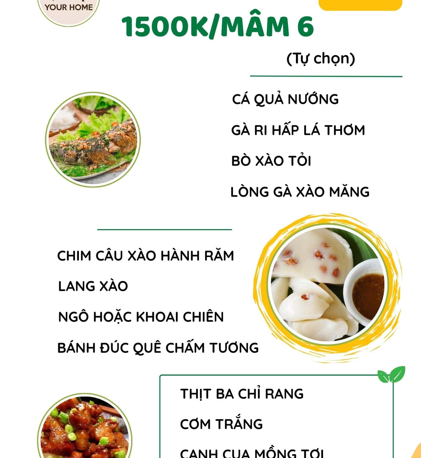 Mâm 1500K - 1600K