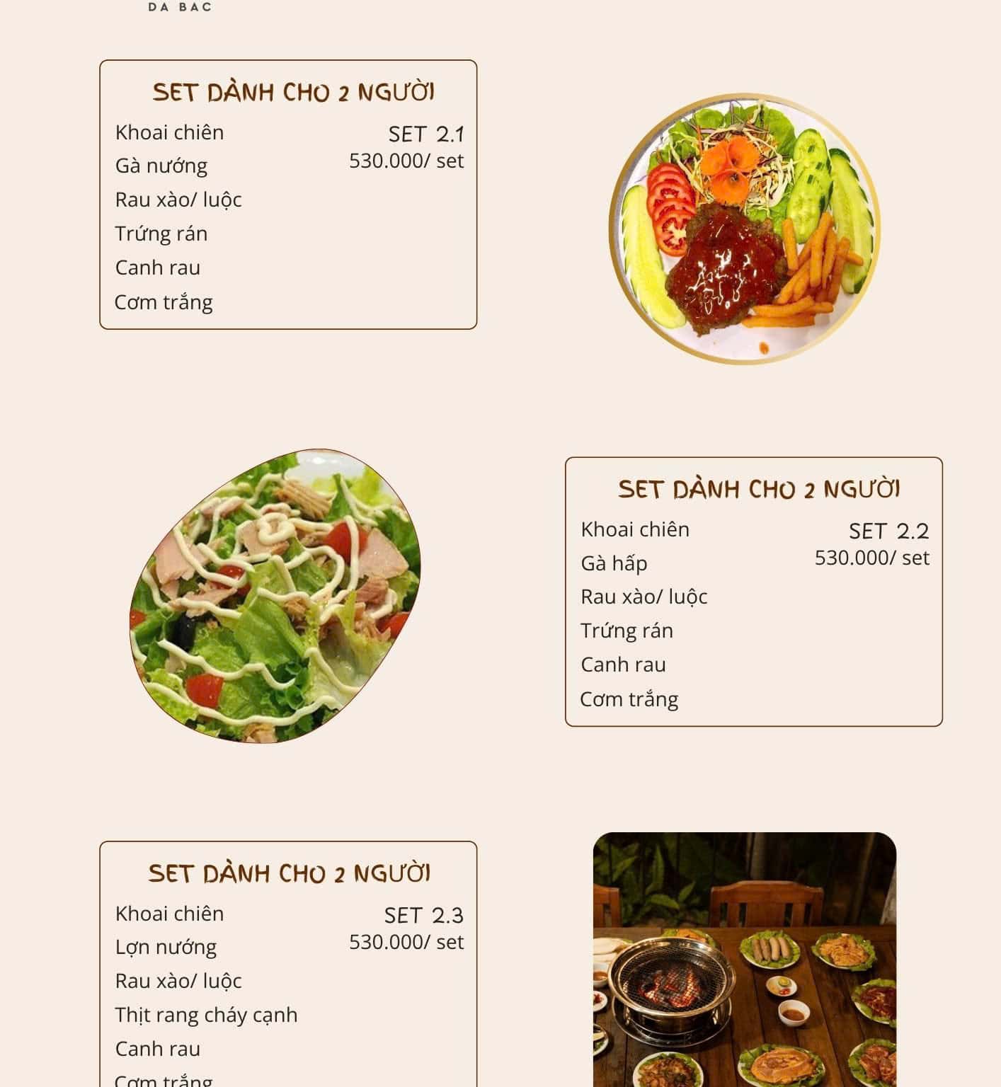 Menu Set