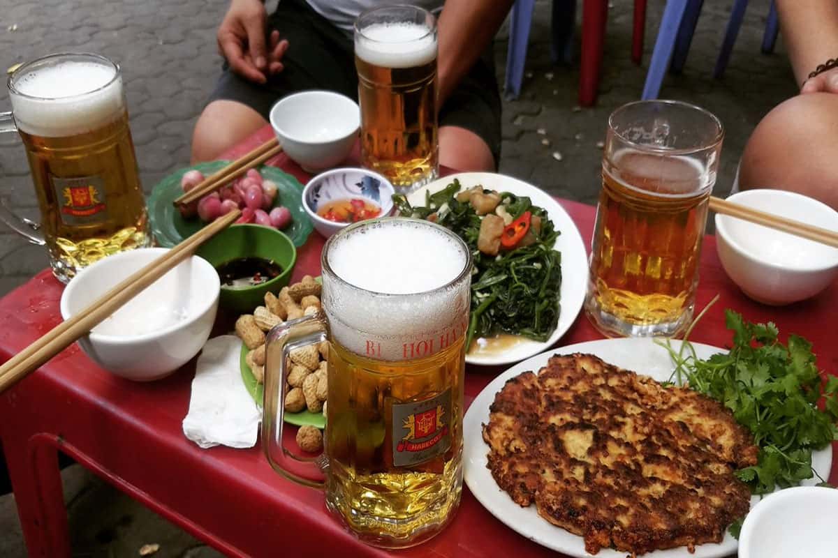 Bia và các món nhậu