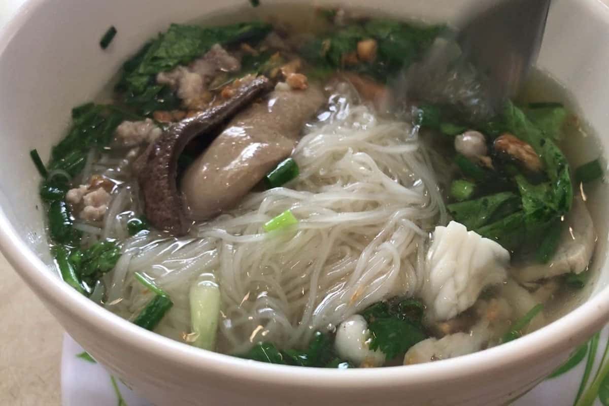 Phnom Penh: Món mì Kuy Teav Phnom Penh