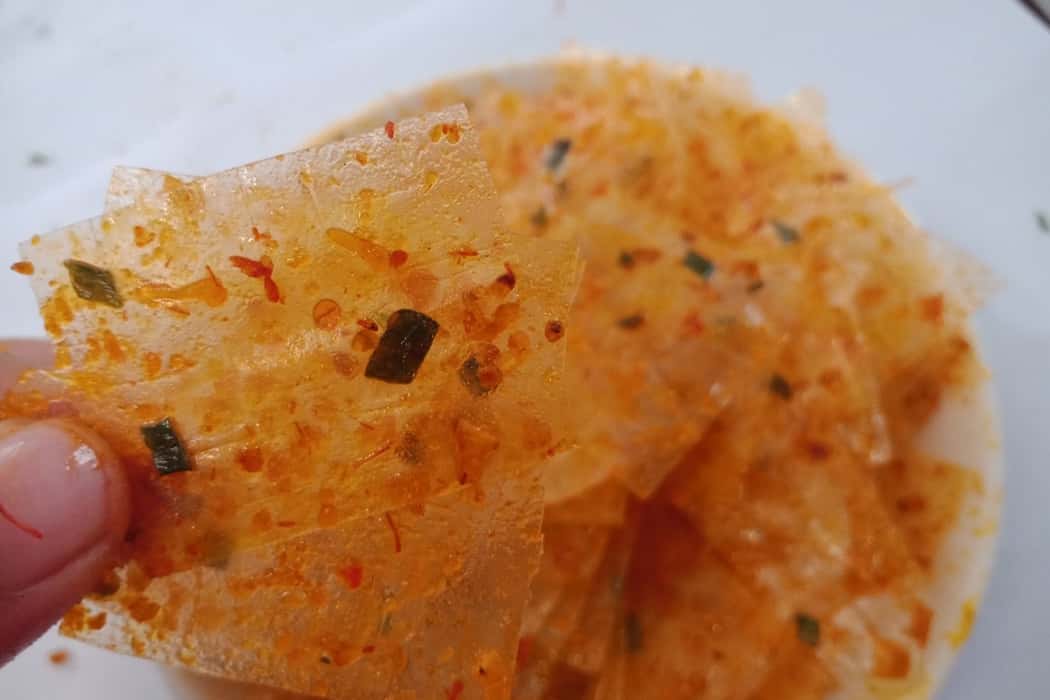 Bánh tráng sa tế Thủy Long An
