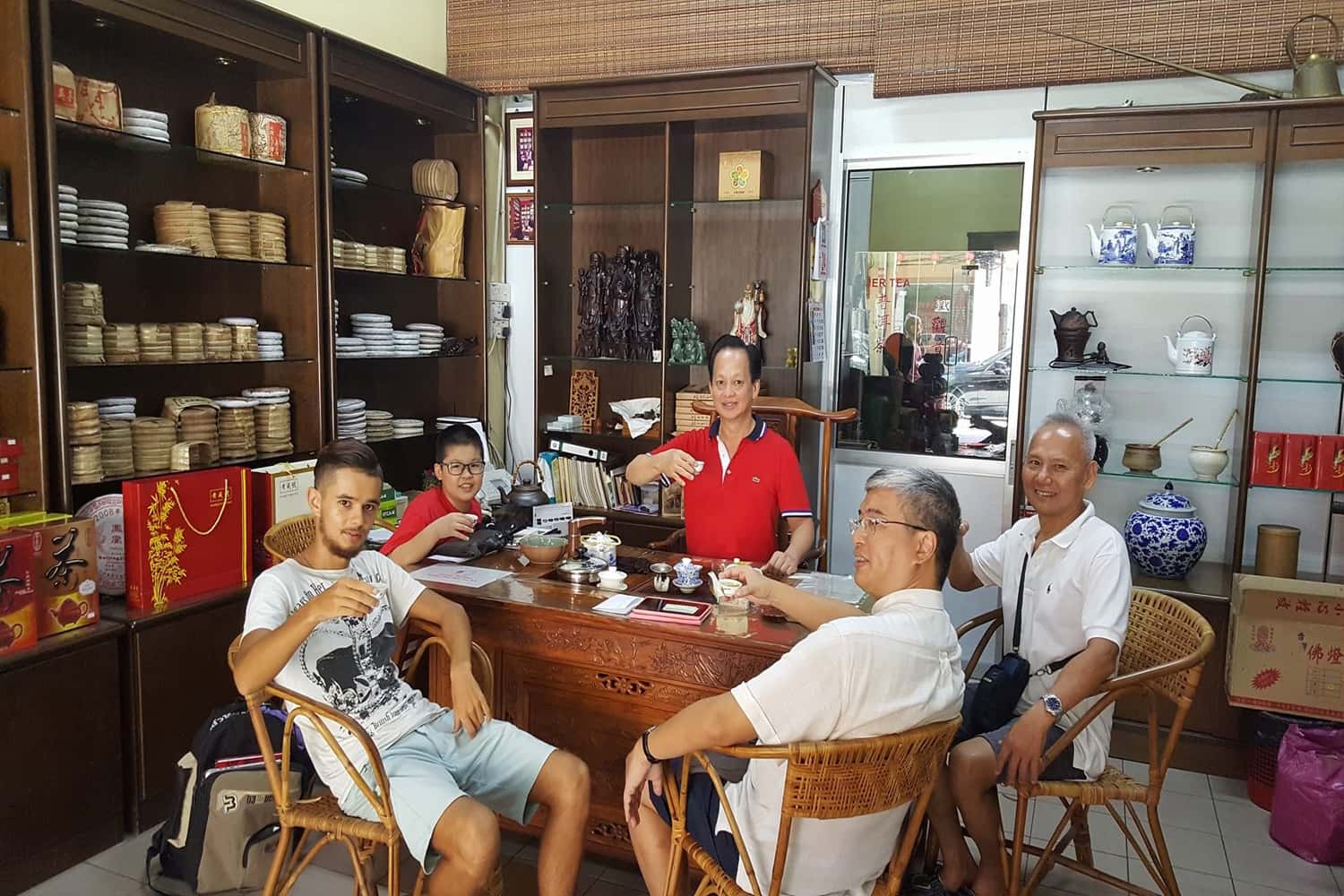 Nghệ thuật trà đạo tại Huang Chen Hao Tea Art