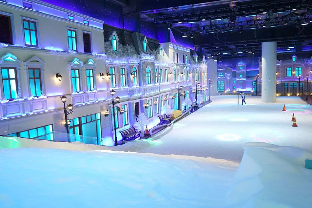 Khu vui chơi giải trí Snow Town Sài Gòn