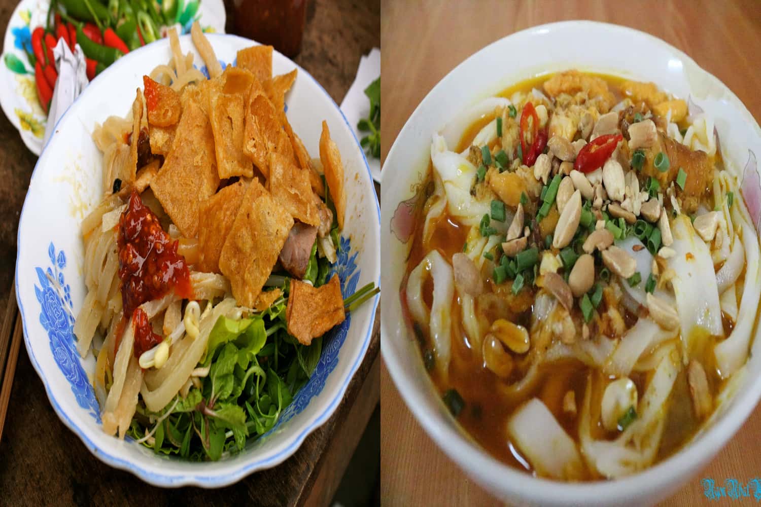 Cao ầu và mì là 2 món hoàn toàn khác biệt