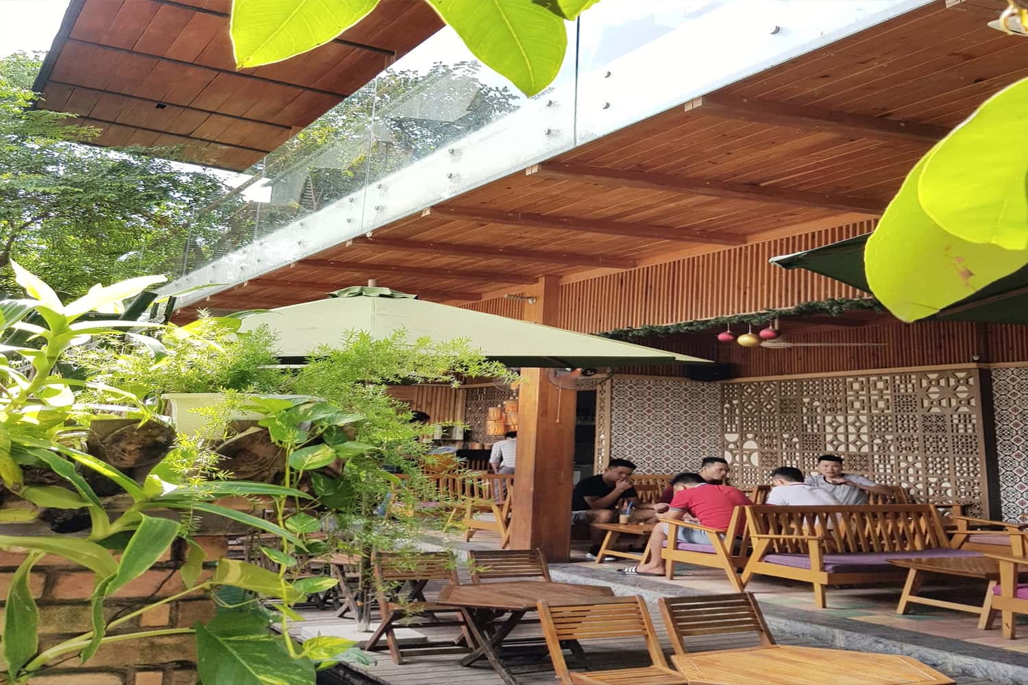 Thiết kế của quán cafe Nia