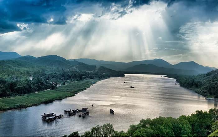 Cảnh đẹp ở đồi Vọng Cảnh