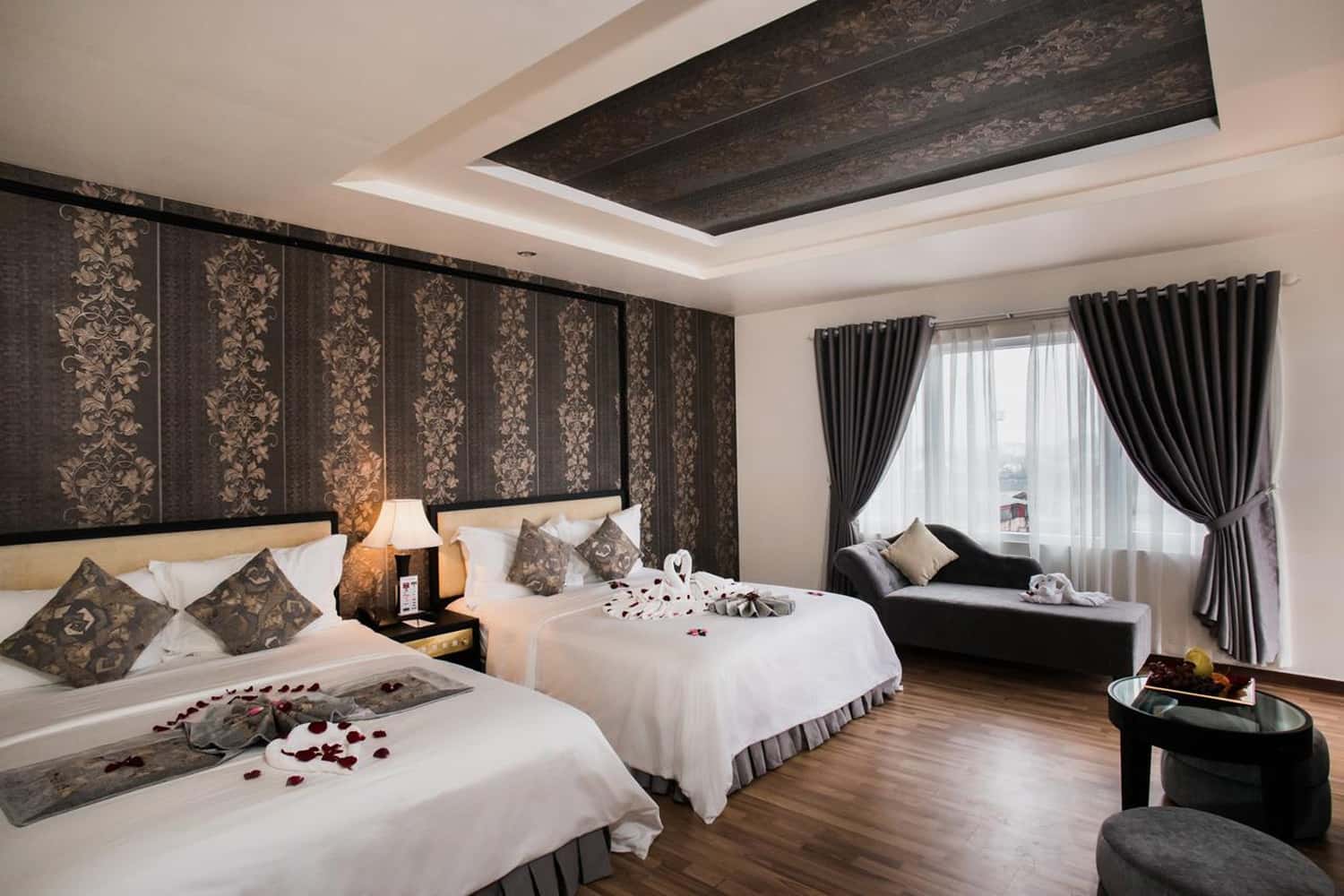 Rosaleen Boutique Hotel được đầu tư về hệ thống ánh sáng rất hiện đại