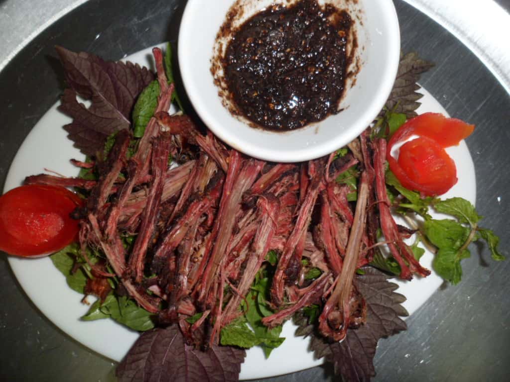 Thịt Trâu gác bếp