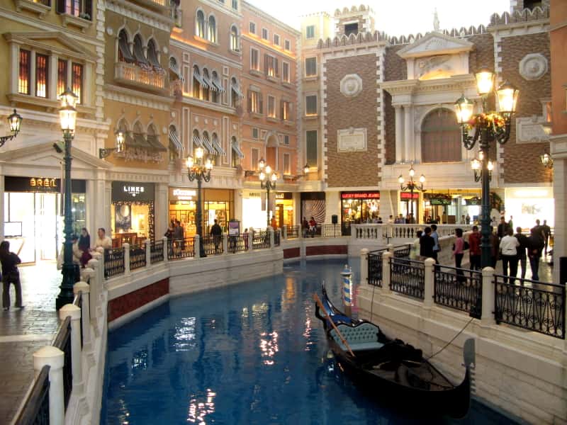Casino ở Macau được trang hoàng rất đẹp