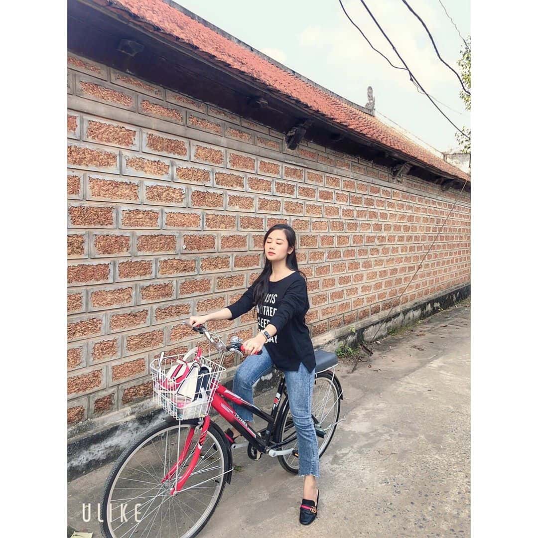  Thuê xe đạp tại làng Đường Lâm