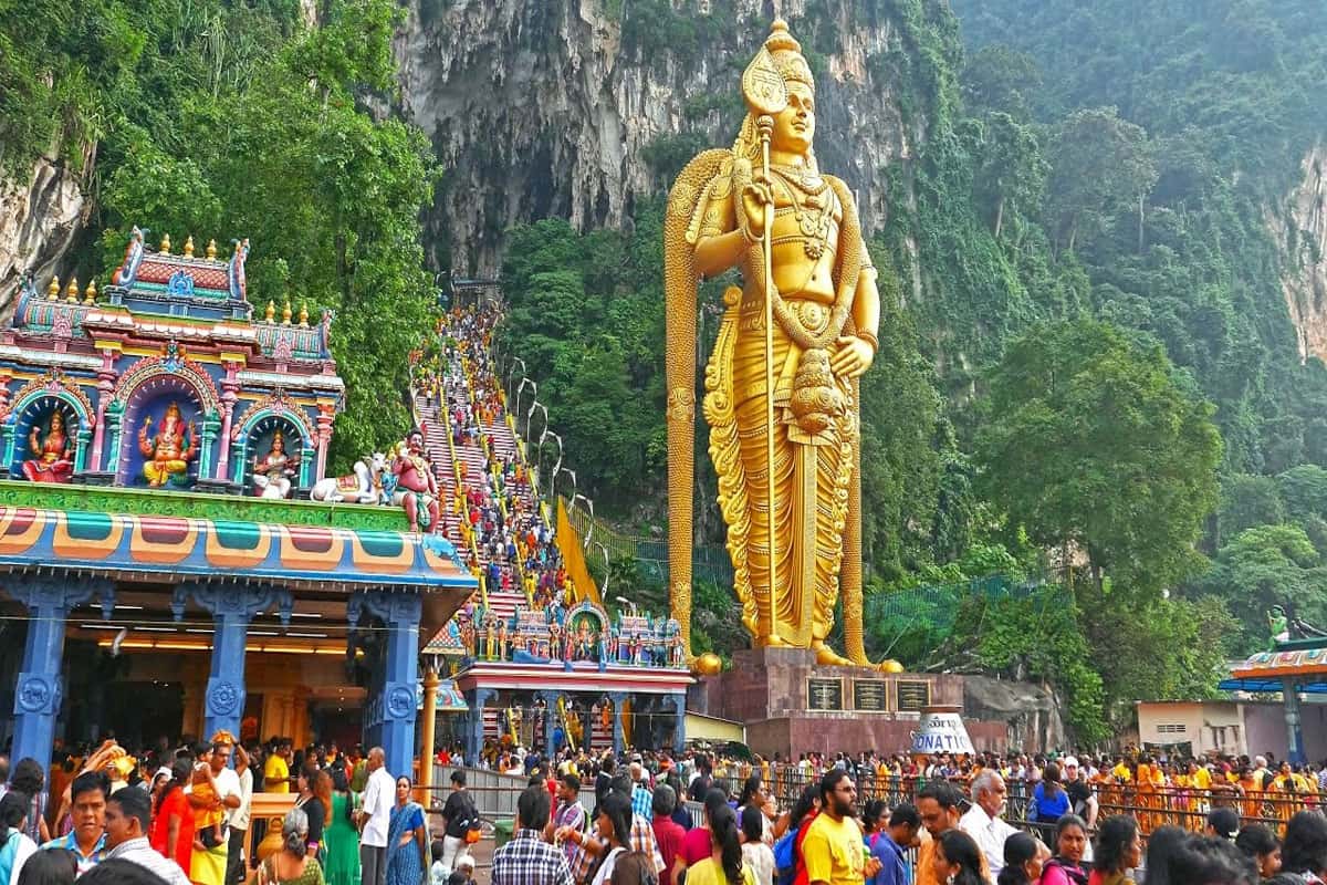 Địa điểm tổ chức lễ hội Thaipusam 