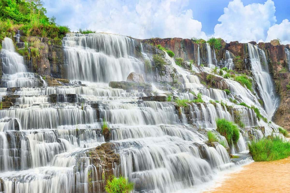 Vẻ đẹp thác Pongour Đà Lạt