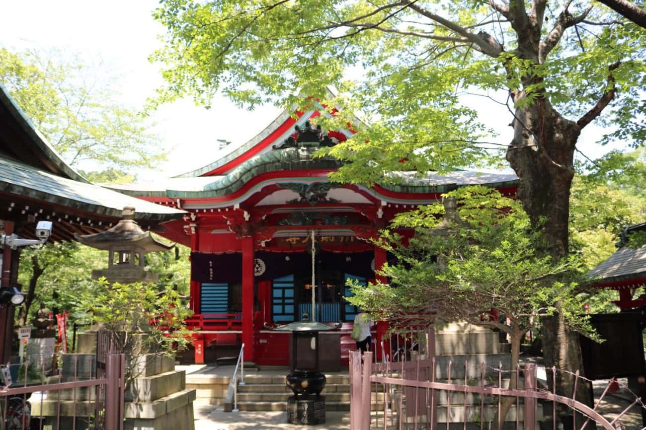 Đền Benzaiten là đền thờ nữ thần Benzaiten 