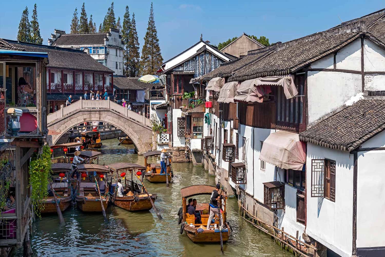 Thượng Hải sở hữu những thị trấn nước cổ điển