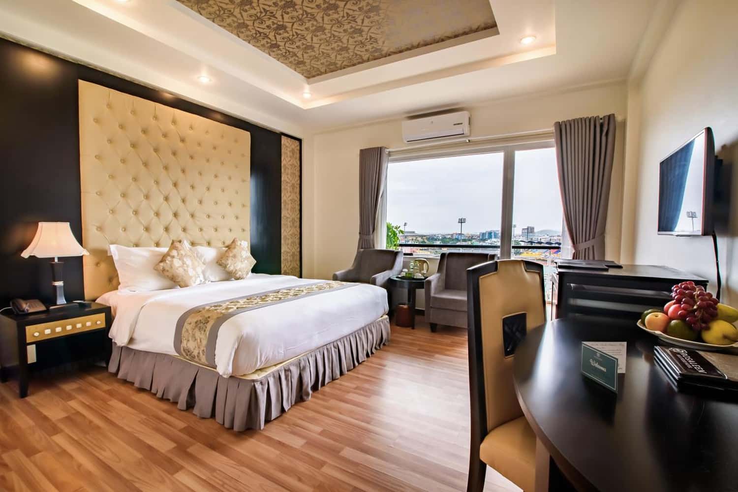 Các căn phòng ở đây đều có lối trang trí nhẹ nhàng