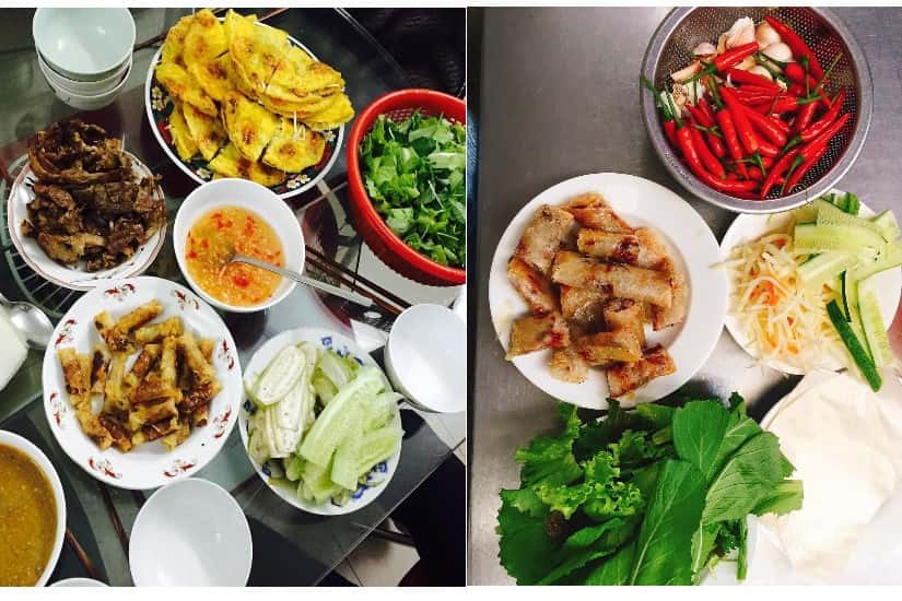 Món ram cuốn cải ăn một lần đảm bảo nghiền