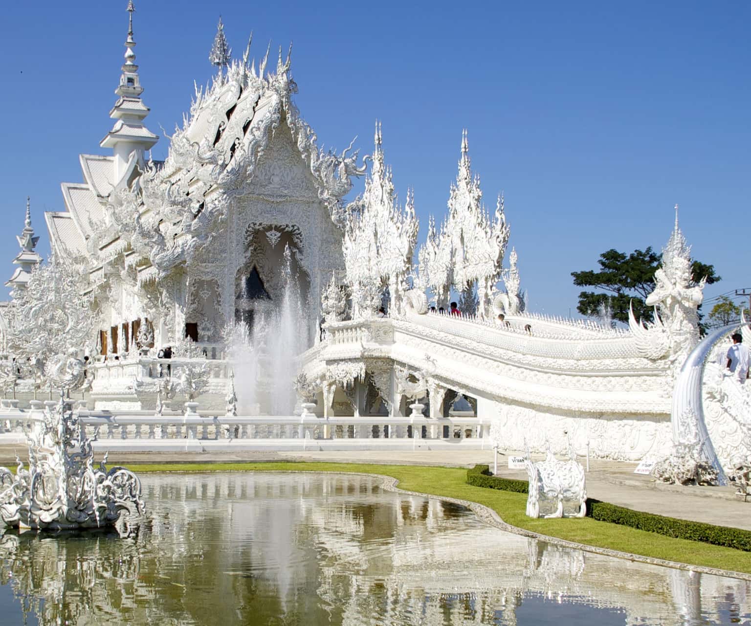 Đền Trắng ở Chiang Mai