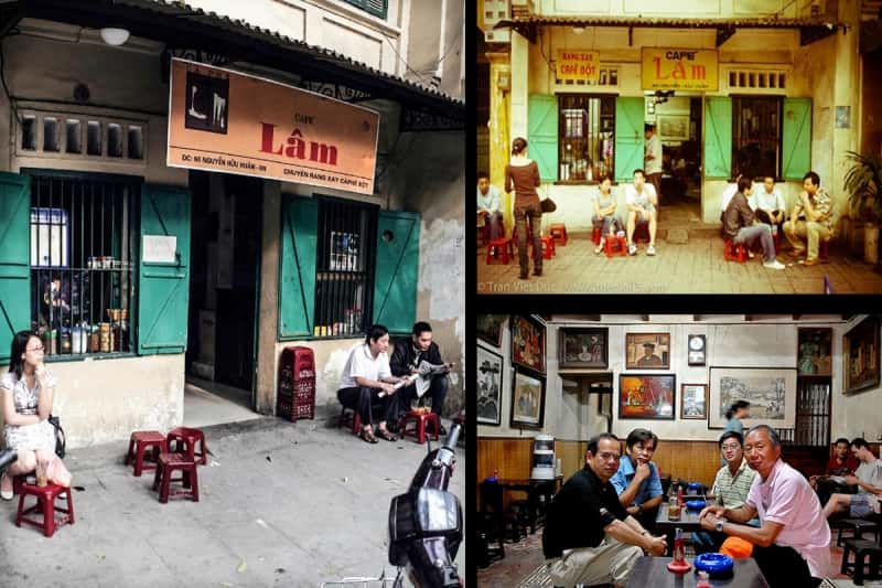 Cafe Lâm có từ lâu đời