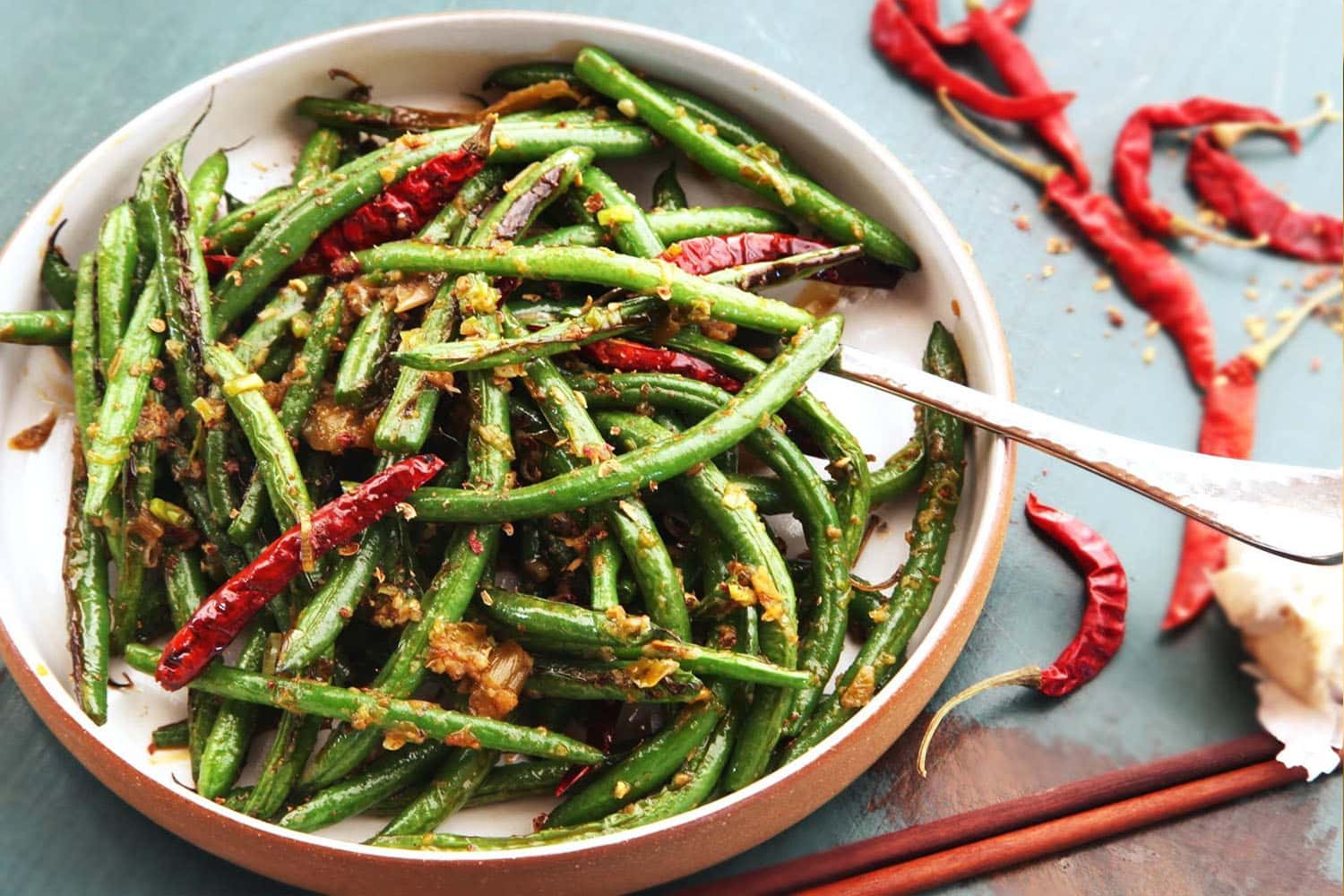 Đậu xanh chiên khô