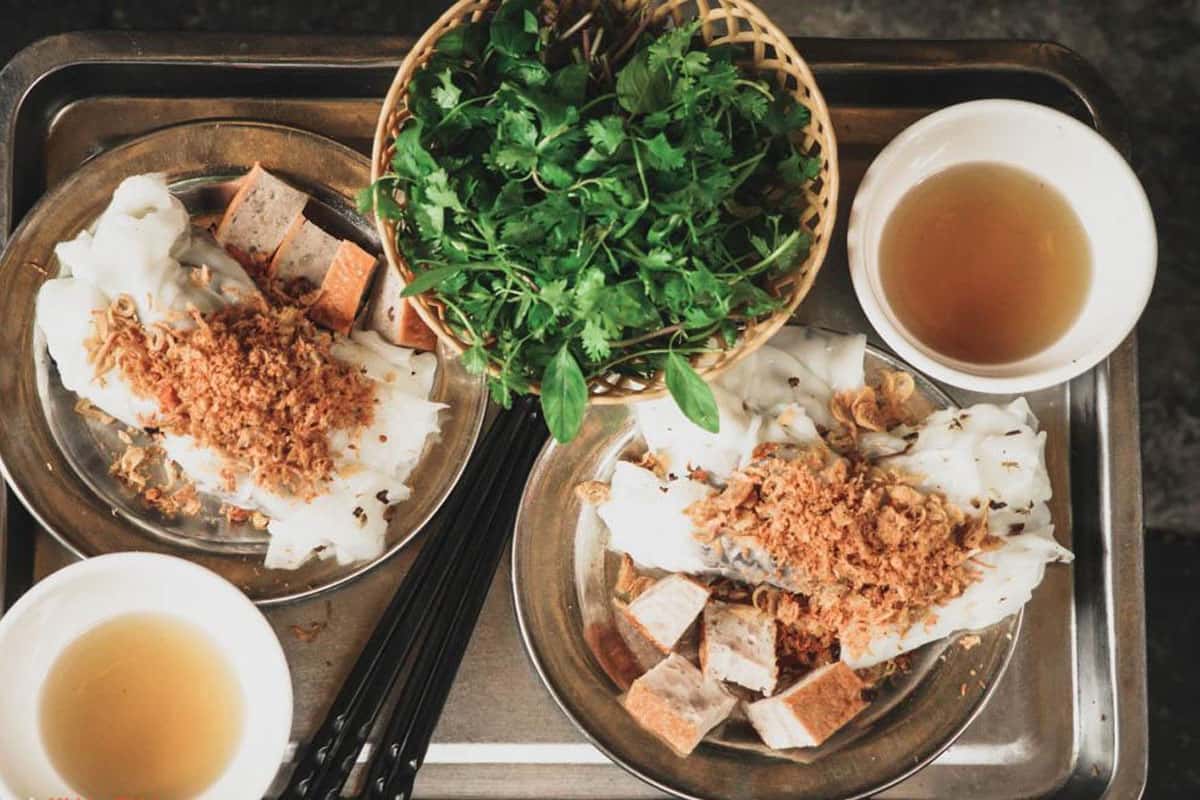 Bánh cuốn Bà Hoành - phố Thanh Trì