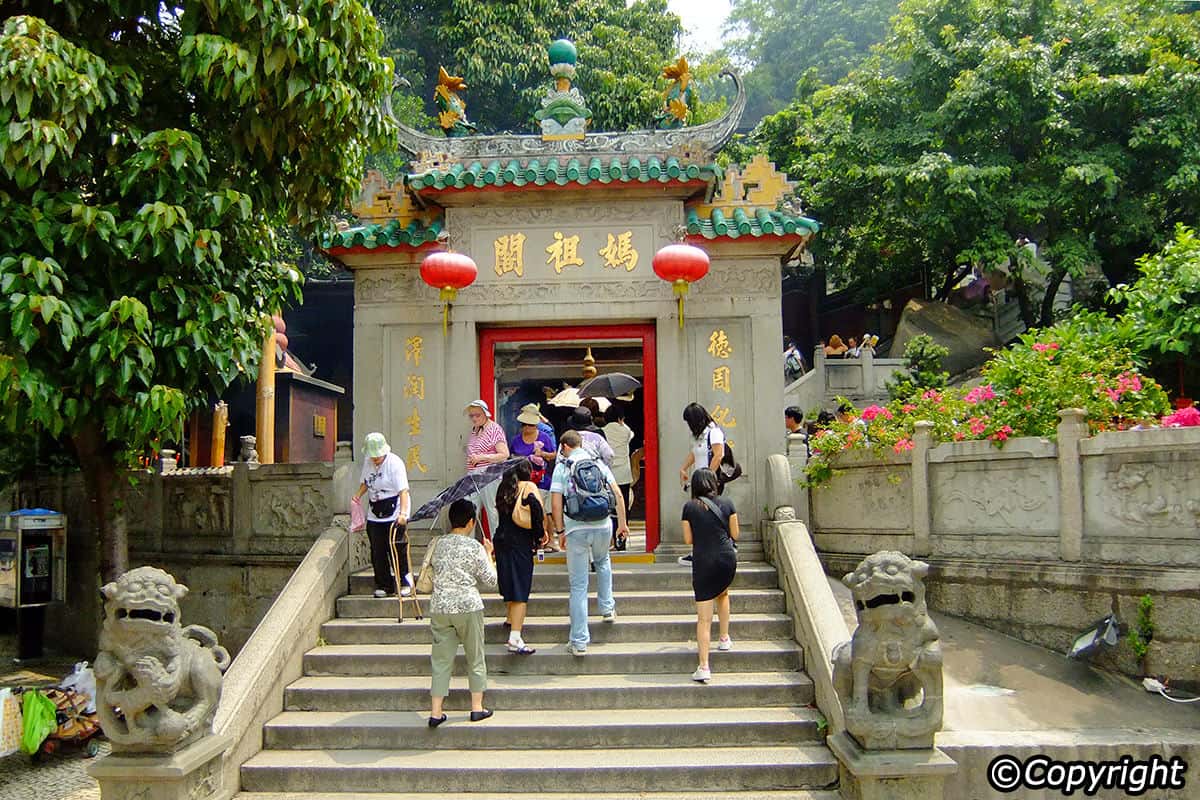  A-Ma Temple là nơi cầu nguyện linh thiêng của người dân Macau