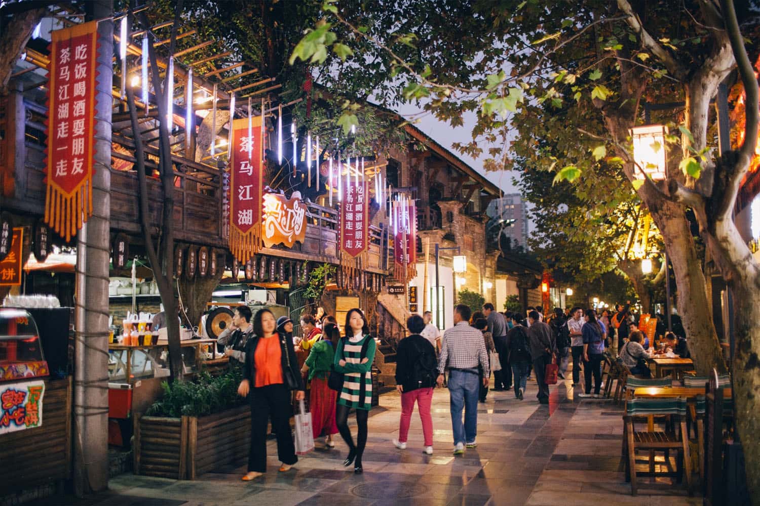 Khu vực Kuan Zhai ( Ngõ Rộng Ngõ Hẹp)