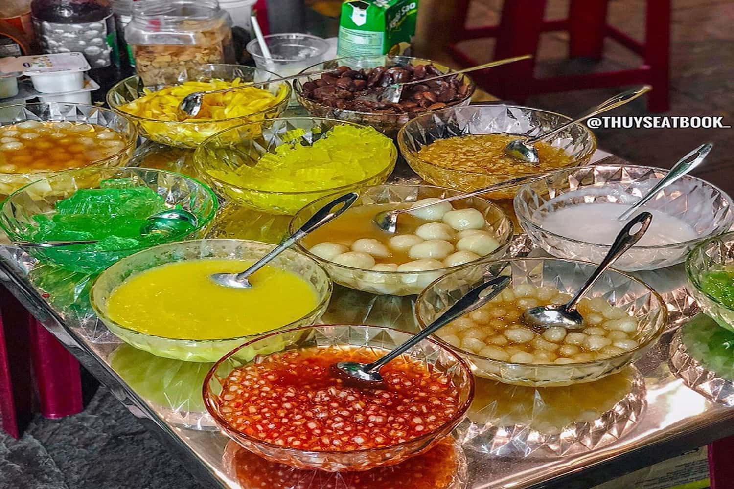 Nổi tiếng vì nhiều món chè